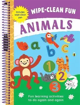Autumn Publishing - Wipe-Clean Fun: Animals, Häftad. Tillgänglighet: Lägg i varukorg