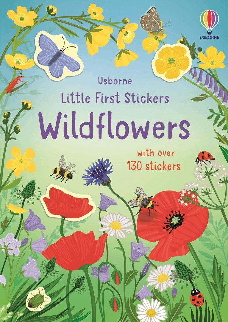 Caroline Young - Little First Stickers Wildflowers, Häftad