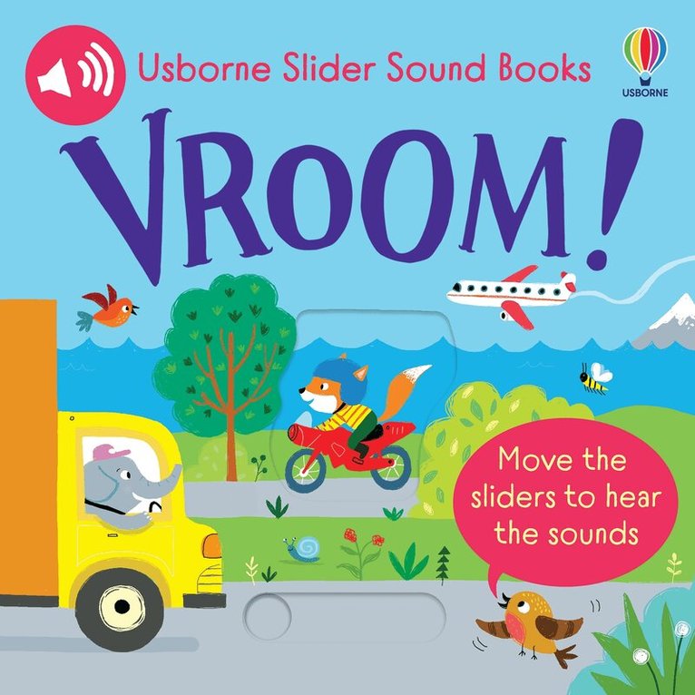 Sam Taplin - Slider Sound Books: Vroom!, Kartonnage