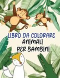 Libro da colorare animali per bambini