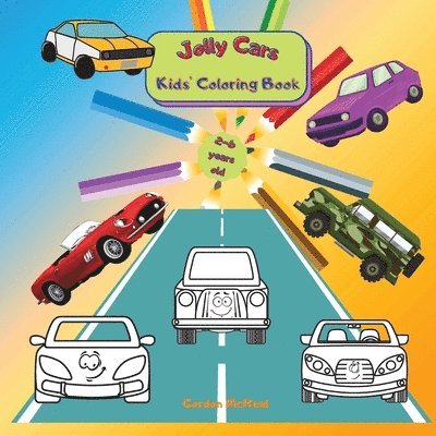 Gordon McNeal - Jolly Cars - Kids' Coloring Book, Häftad