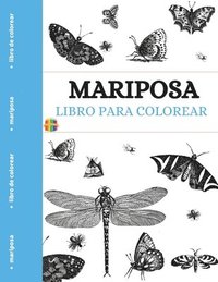 Libro Para Colorear Mariposa