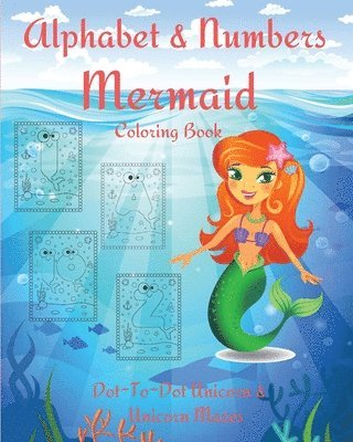 Em Publishers, EM Publishers - Alphabet and Numbers Mermaid Coloring Book, Häftad
