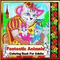 Fantastic Animals Coloring Book for Adults