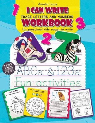 Amalia Loziz - Trace Letters and Numbers Workbook, Häftad