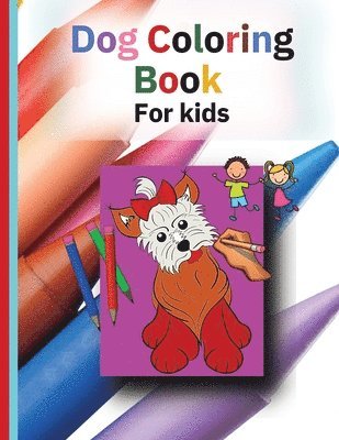 Claudia - Dog Coloring Book, Häftad
