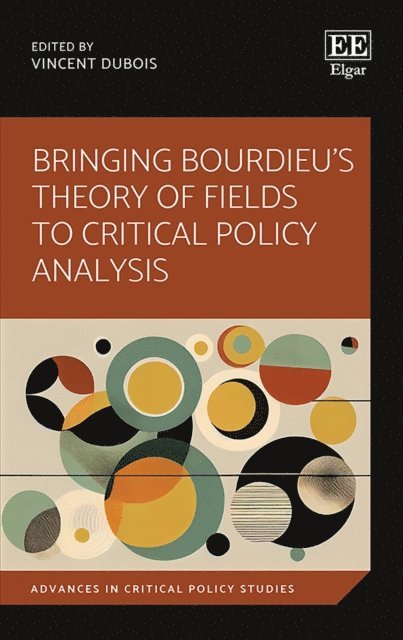Vincent Dubois - Bringing Bourdieu's Theory of Fields to Critical Policy Analysis, E-bok