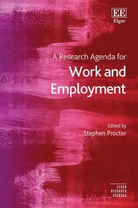 Research Agenda for Work and Employment