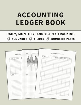 Anastasia Finca - Accounting Ledger Book, Häftad. Tillgänglighet: Lägg i varukorg