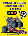 Monster Truck coloring book for boys