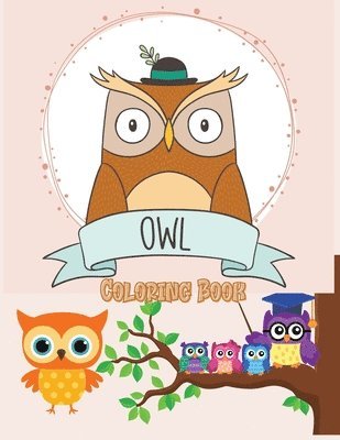 Narrow Emilia - Owl Coloring Book, Häftad