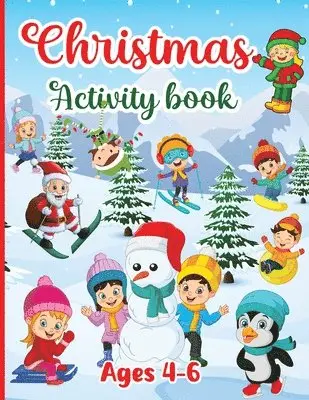 Estelle Designs - Christmas Activity Book for kids Ages 4-6, Häftad. Tillgänglighet: Lägg i varukorg