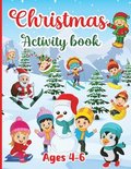 Christmas Activity Book for kids Ages 4-6