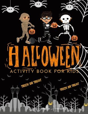 Camilla Hanson - Halloween Activity Book for Kids, Häftad