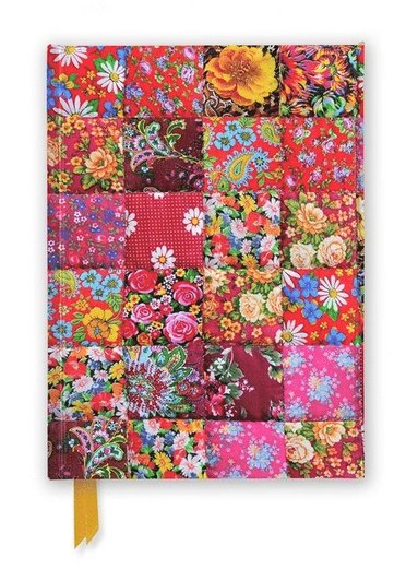 Floral Patchwork Quilt (Foiled Journal) av Flame Tree Studio