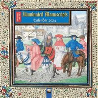 British Library: Illuminated Manuscripts Wall Calendar 2024 (Art Calendar)