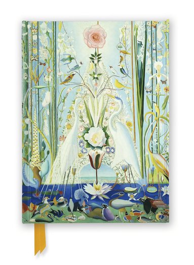 Anteckningsbok A5 linjerad - Joseph Stella : Apotheosis of the Rose av Flame Tree Publishing