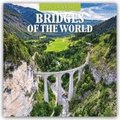 Bridges of the World 2025 Square Wall Calendar