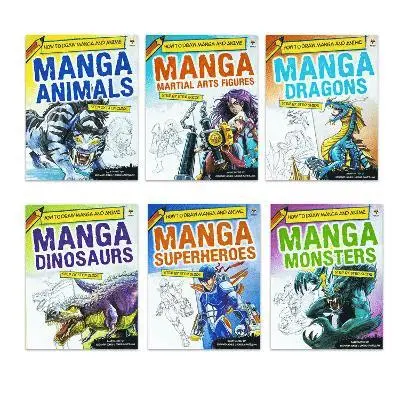 Salma Thadha - Step By Step Guide How To Draw Manga and Anime For Beginners 6 Books Set Collection, Häftad. Tillgänglighet: Lägg i varukorg