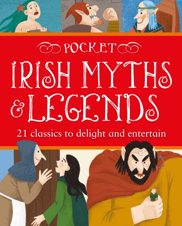 Gill Books - Pocket Irish Myths and Legends, Inbunden
