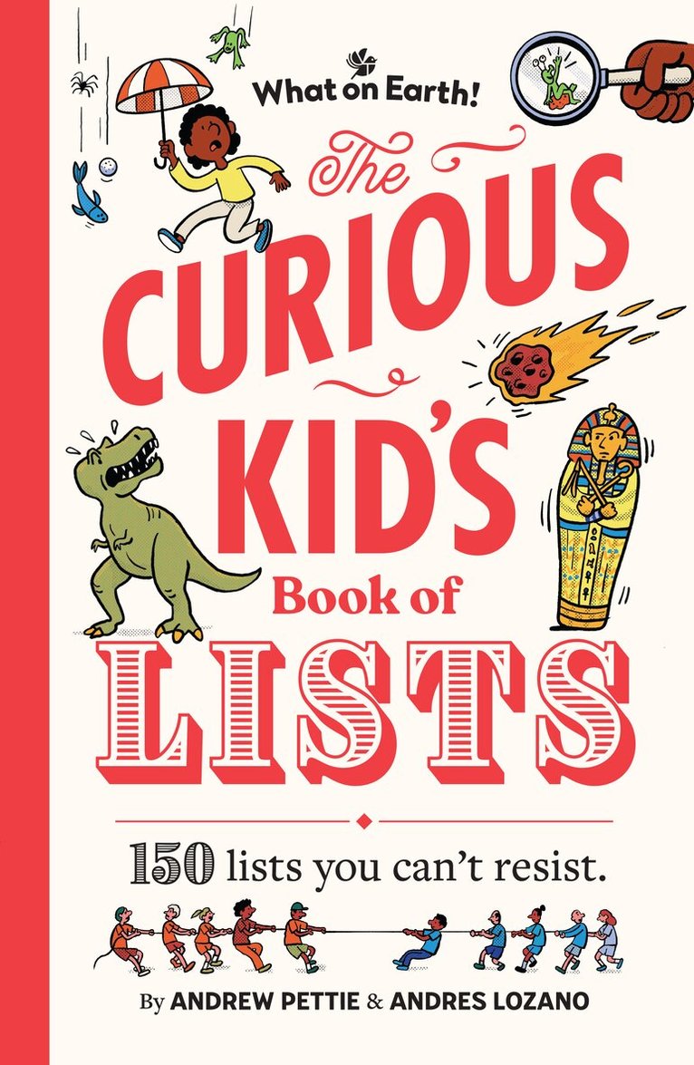 Andrew Pettie - The Curious Kid's Book of Lists, Häftad
