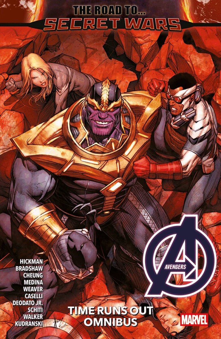 Jonathan Hickman - Avengers: Time Runs Out Omnibus Vol. 2, Häftad. Tillgänglighet: Kommande