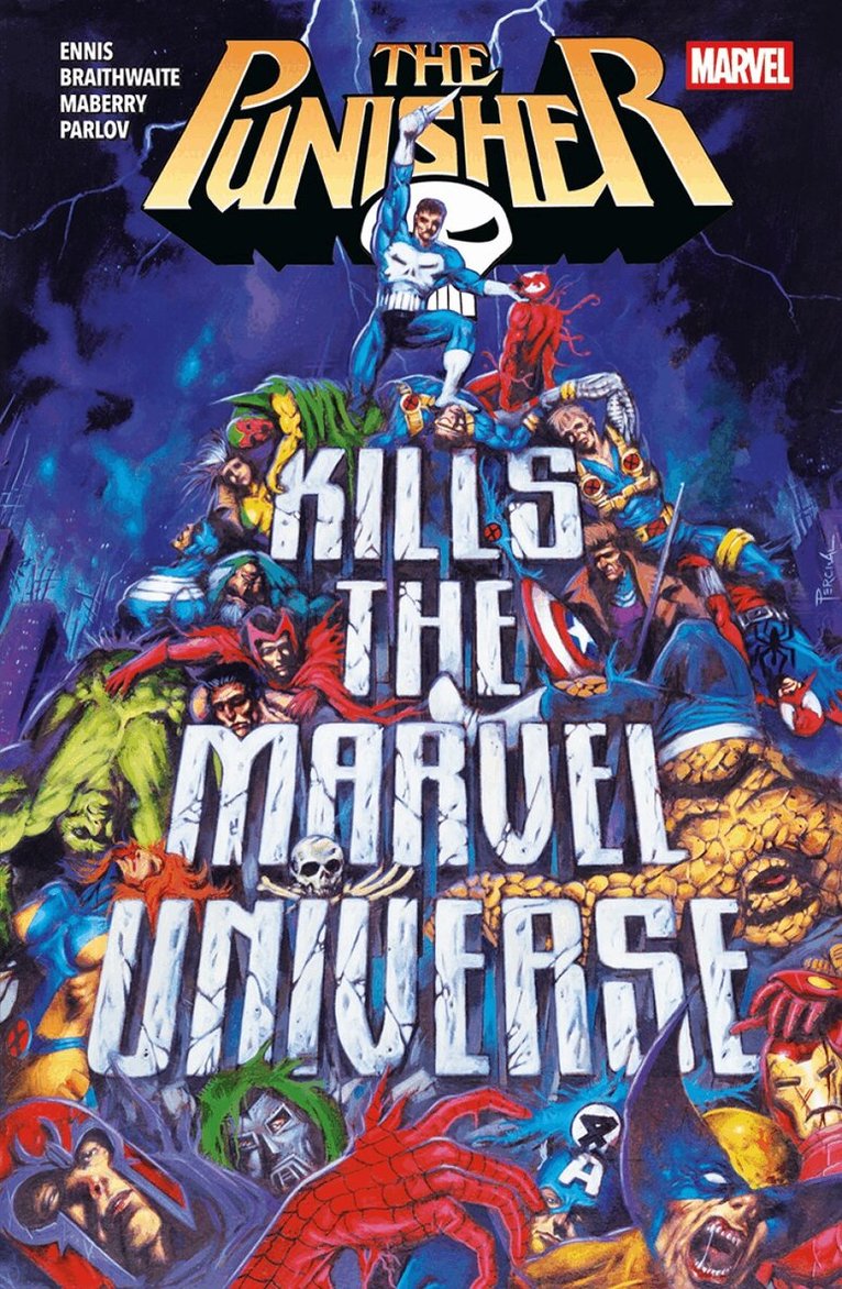 Garth Ennis, Jonathan Maberry - Punisher Kills The Marvel Universe, Häftad. Tillgänglighet: Kommande