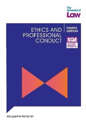 Jacqui Kempton - SQE - Ethics and Professional Conduct 4e, Häftad