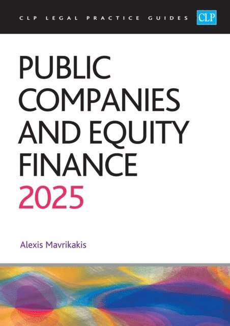 Mavrikakis - Public Companies and Equity Finance 2025, E-bok