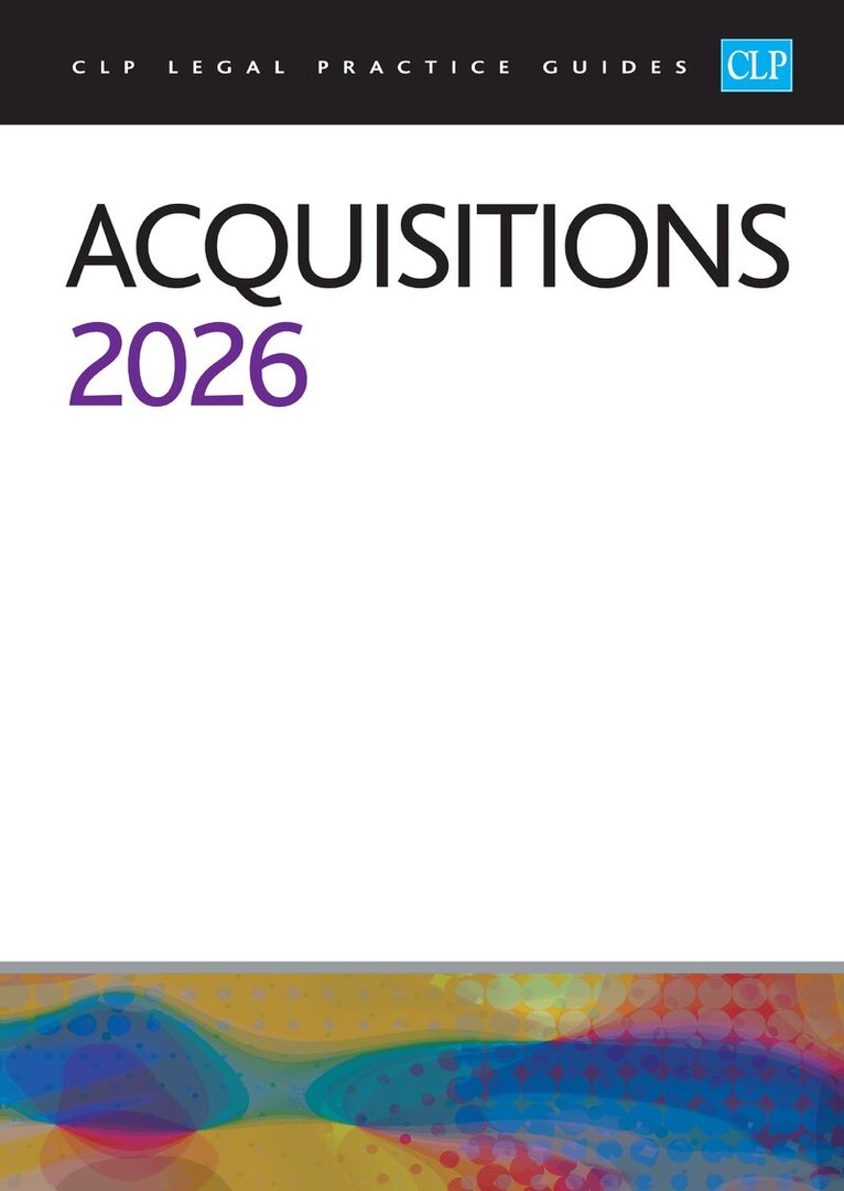 of Law - Acquisitions 2026, Häftad