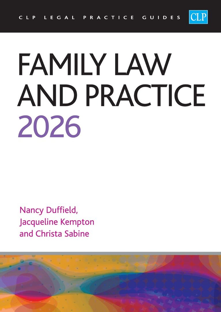 Sabine, Kempton, Duffield - Family Law and Practice 2026, Häftad
