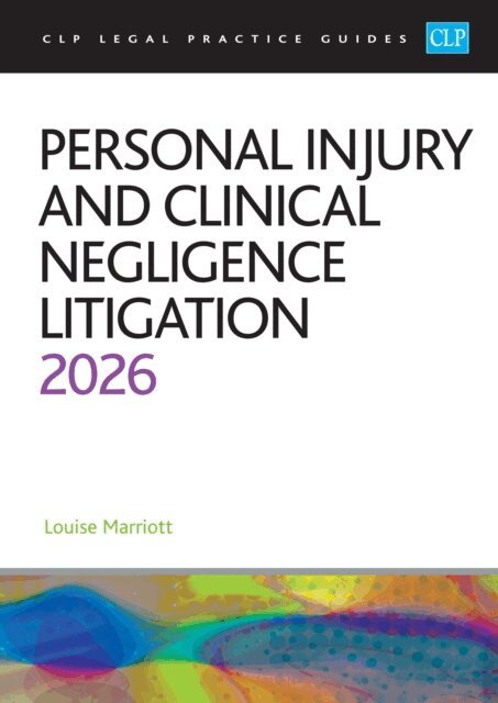 Marriott - Personal Injury and Clinical Negligence Litigation 2026, E-bok