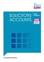 Jacqui Kempton - SQE Solicitors Accounts 5e, Häftad