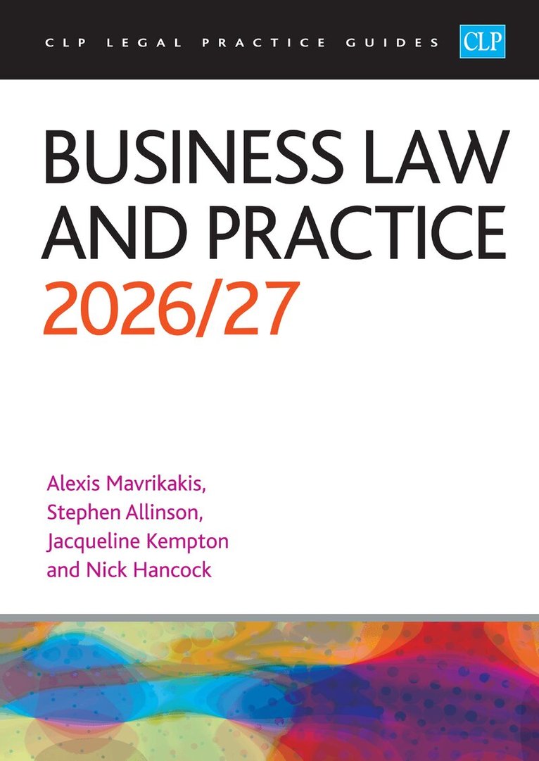 Mavrikakis - Business Law and Practice 2026/27, Häftad