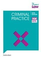 Radha Baan - SQE Criminal Practice 6e, Häftad. Tillgänglighet: Lägg i varukorg