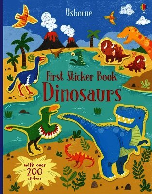 First Sticker Book Dinosaurs