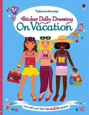 Sticker Dolly Dressing on Vacation