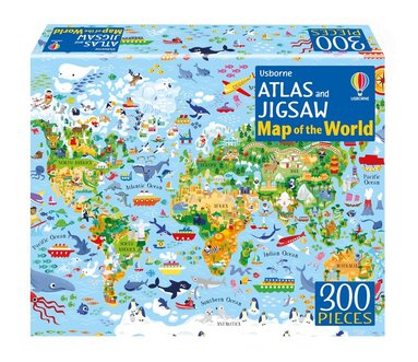 Sam Smith - Atlas and Jigsaw Map of the World, Häftad