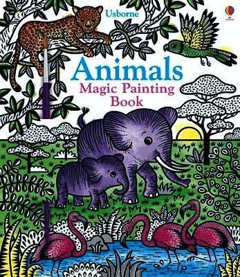 Sam Taplin - Animals Magic Painting Book, Häftad