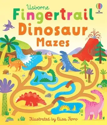 Felicity Brooks - Fingertrail Dinosaur Mazes, Kartonnage. Tillgänglighet: Lägg i varukorg