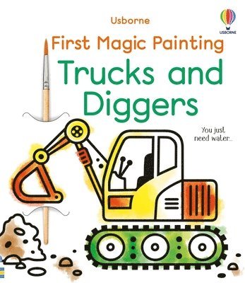 Abigail Wheatley - First Magic Painting Trucks and Diggers, Häftad