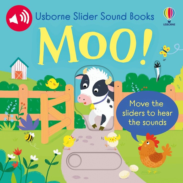 Sam Taplin - Slider Sound Books Moo!, Kartonnage
