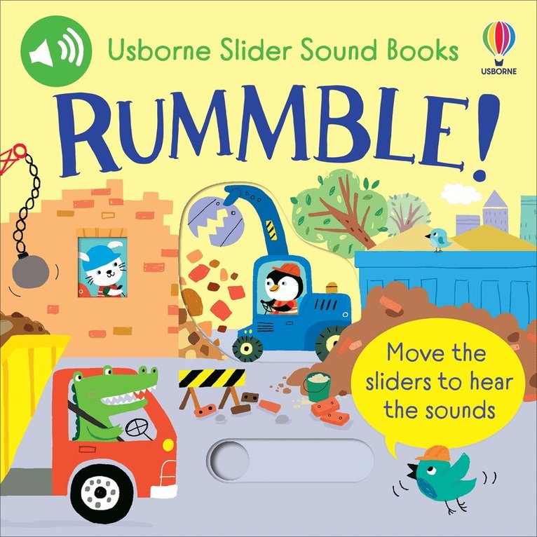 Sam Taplin - Slider Sound Books: Rummble!, Kartonnage