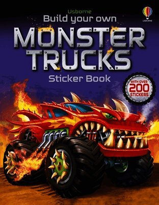Simon Tudhope - Build Your Own Monster Trucks Sticker Book, Häftad
