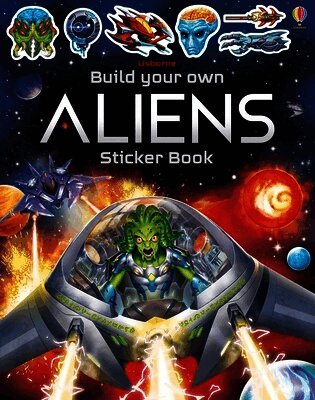 Simon Tudhope - Build Your Own Aliens Sticker Book, Häftad