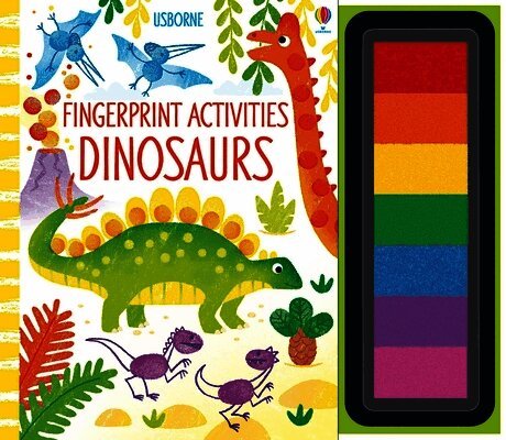 Fingerprint Activities Dinosaurs [With Paint]