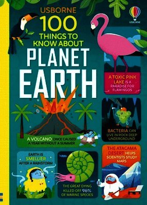 Jerome Martin, Alice James - 100 Things to Know about Planet Earth, Inbunden
