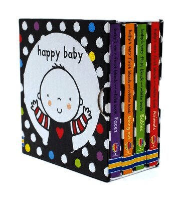 Fiona Watt - Baby's Very First Black and White Little Library, Kartonnage