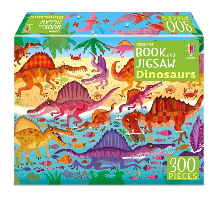 Kirsteen Robson - Usborne Book and Jigsaw Dinosaurs, Häftad