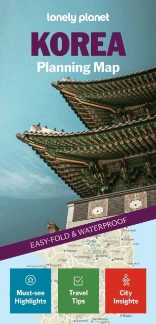 Lonely Planet - Lonely Planet Korea Planning Map, Övrigt